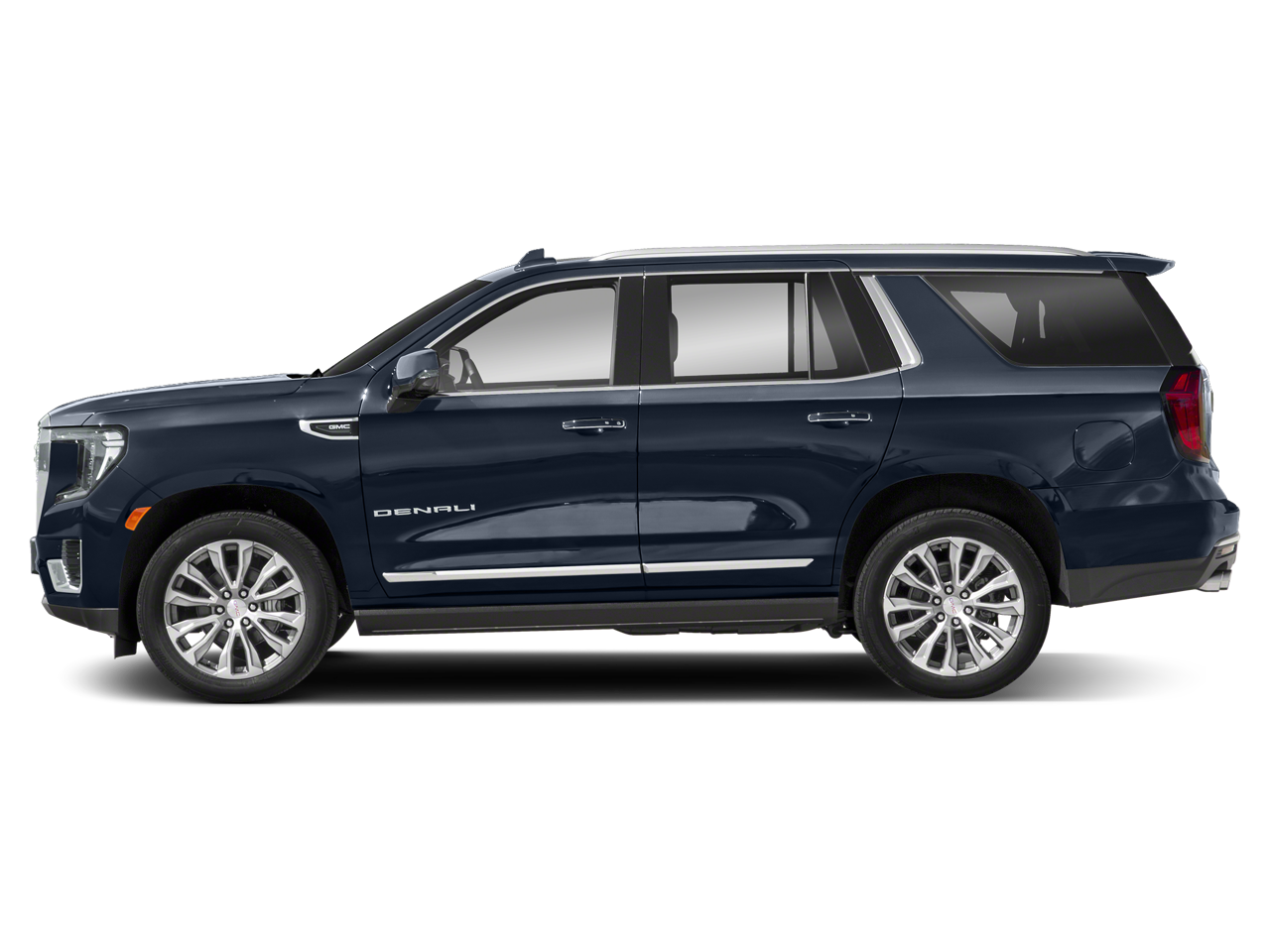 2022 GMC Yukon — rear three-quarter view