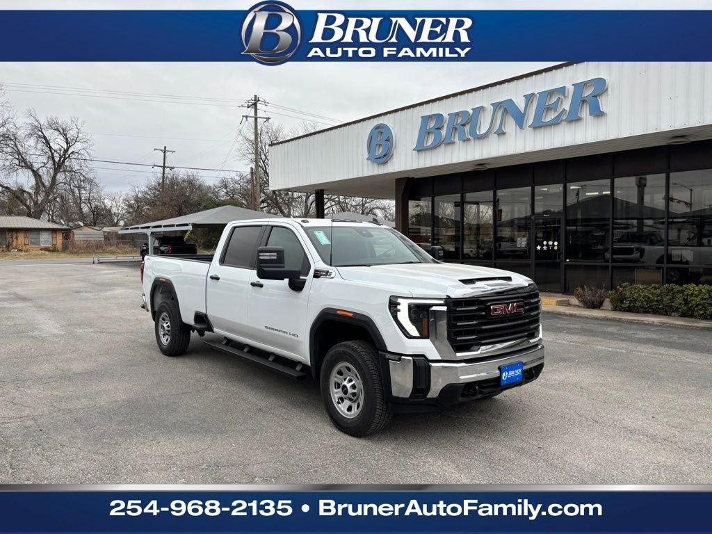 2026 GMC Sierra 2500 HD — rear three-quarter view