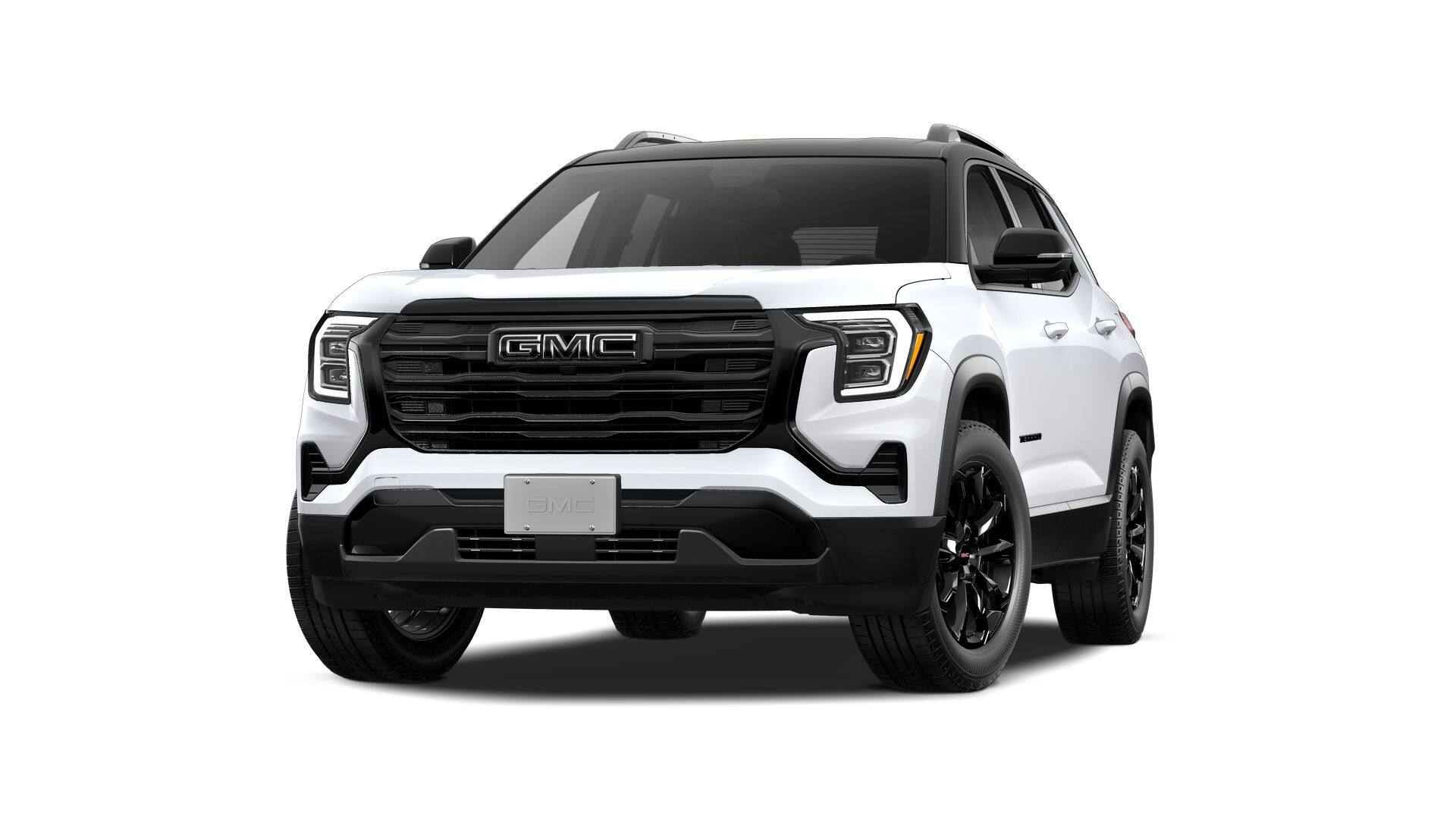2027 GMC Terrain FWD Elevation in Summit White — front three-quarter view
