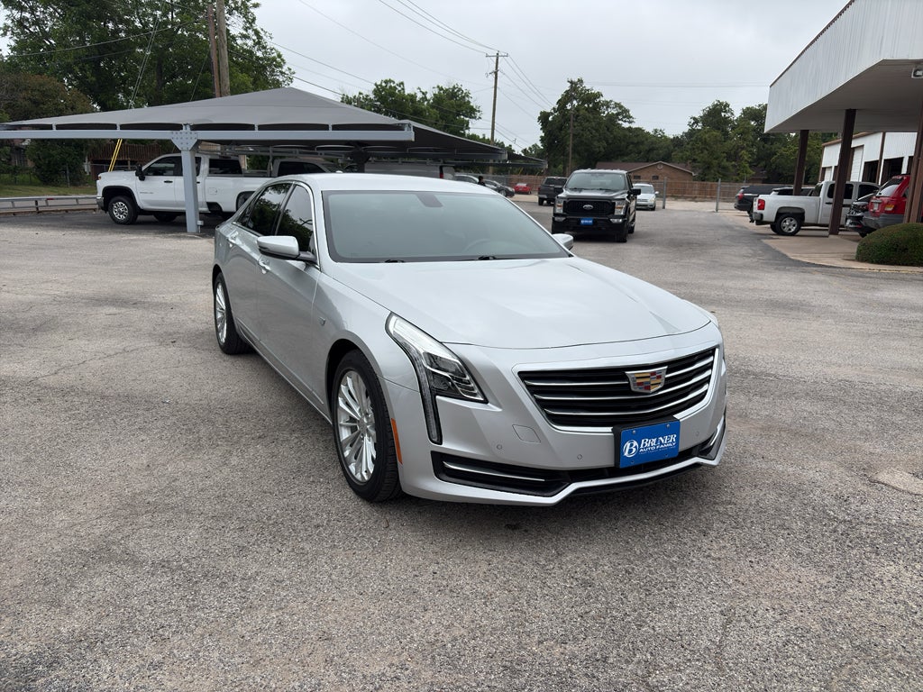 2017 Cadillac CT6 — rear three-quarter view