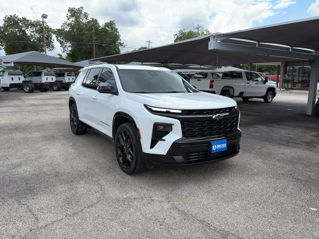 2024 Chevrolet Traverse — rear three-quarter view