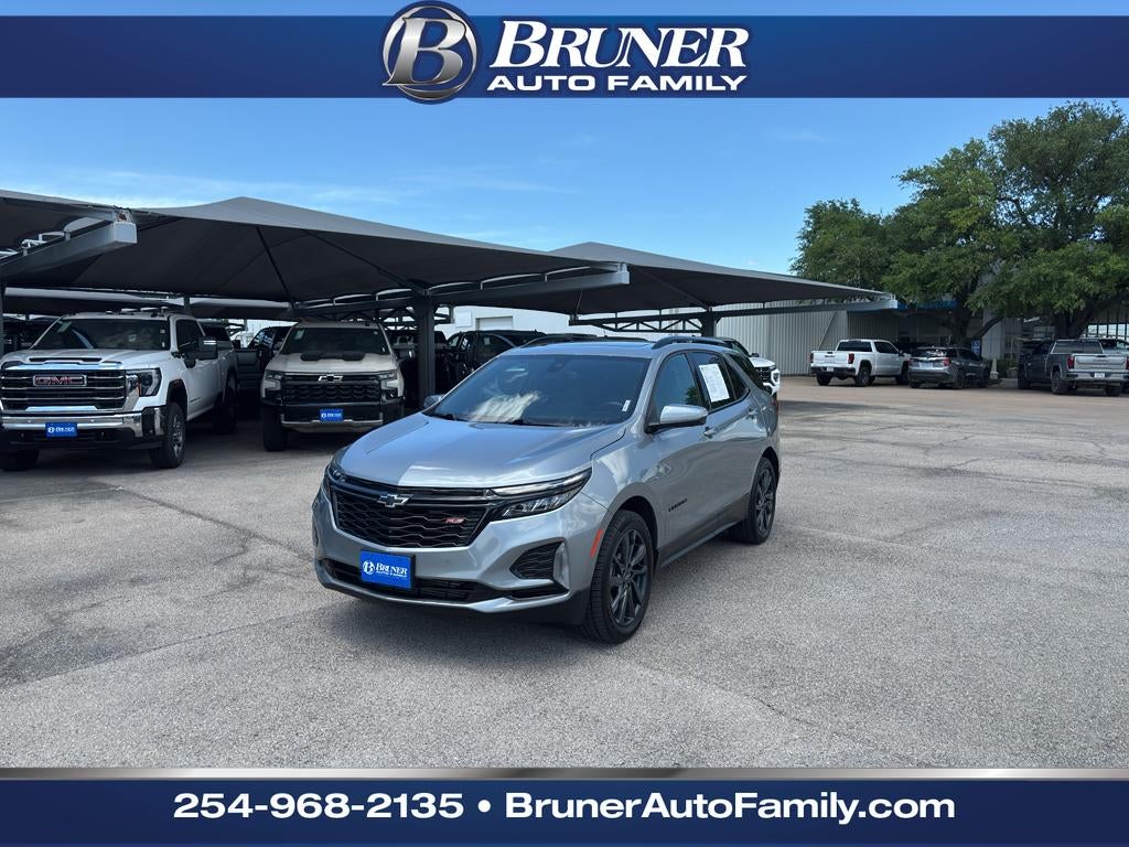 2024 Chevrolet Equinox AWD RS in Sterling Gray Metallic — front three-quarter view
